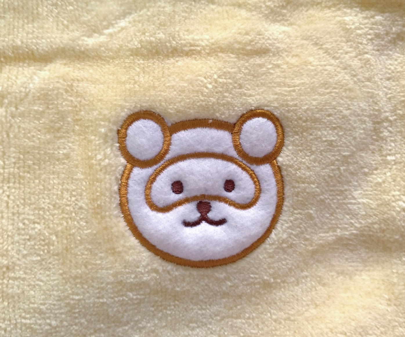 絨棉動物刺繡毛巾